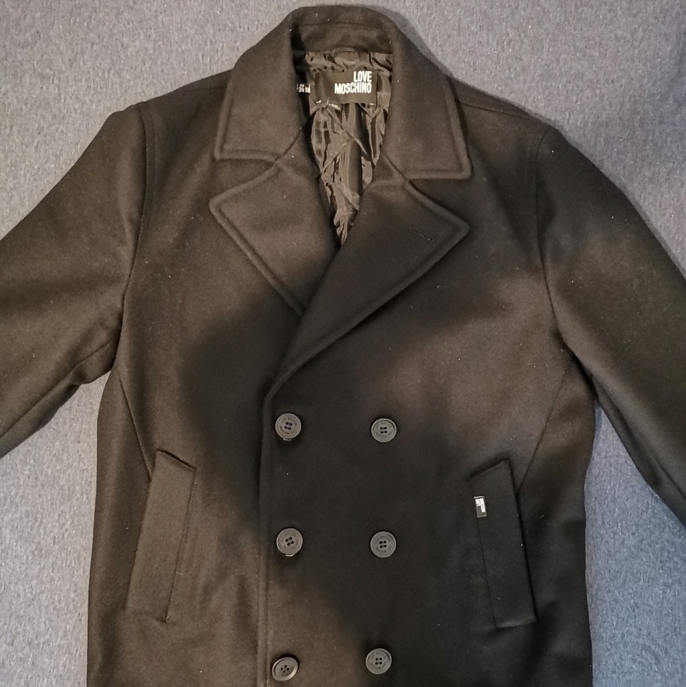 Moschino Winter Wool Peacoat